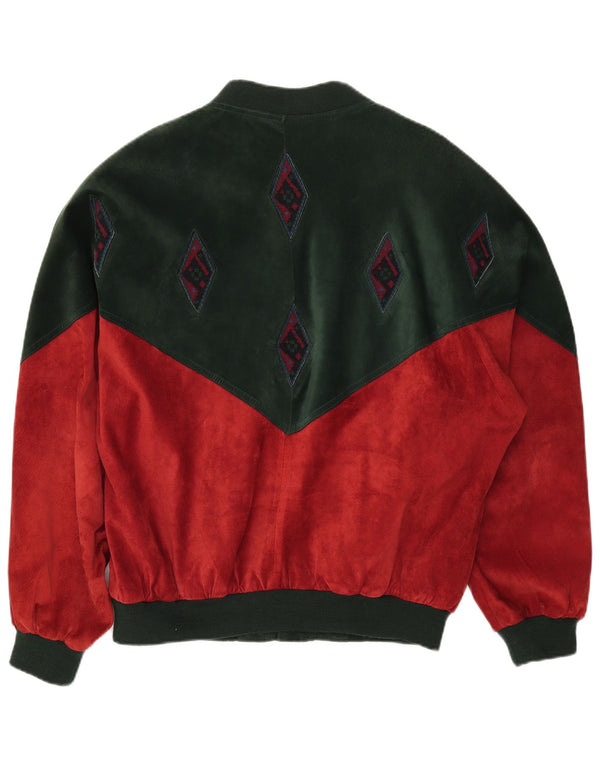 Męska kurtka bomberka MONTES IT 54 2XL Poliester w kolorze czerwonym