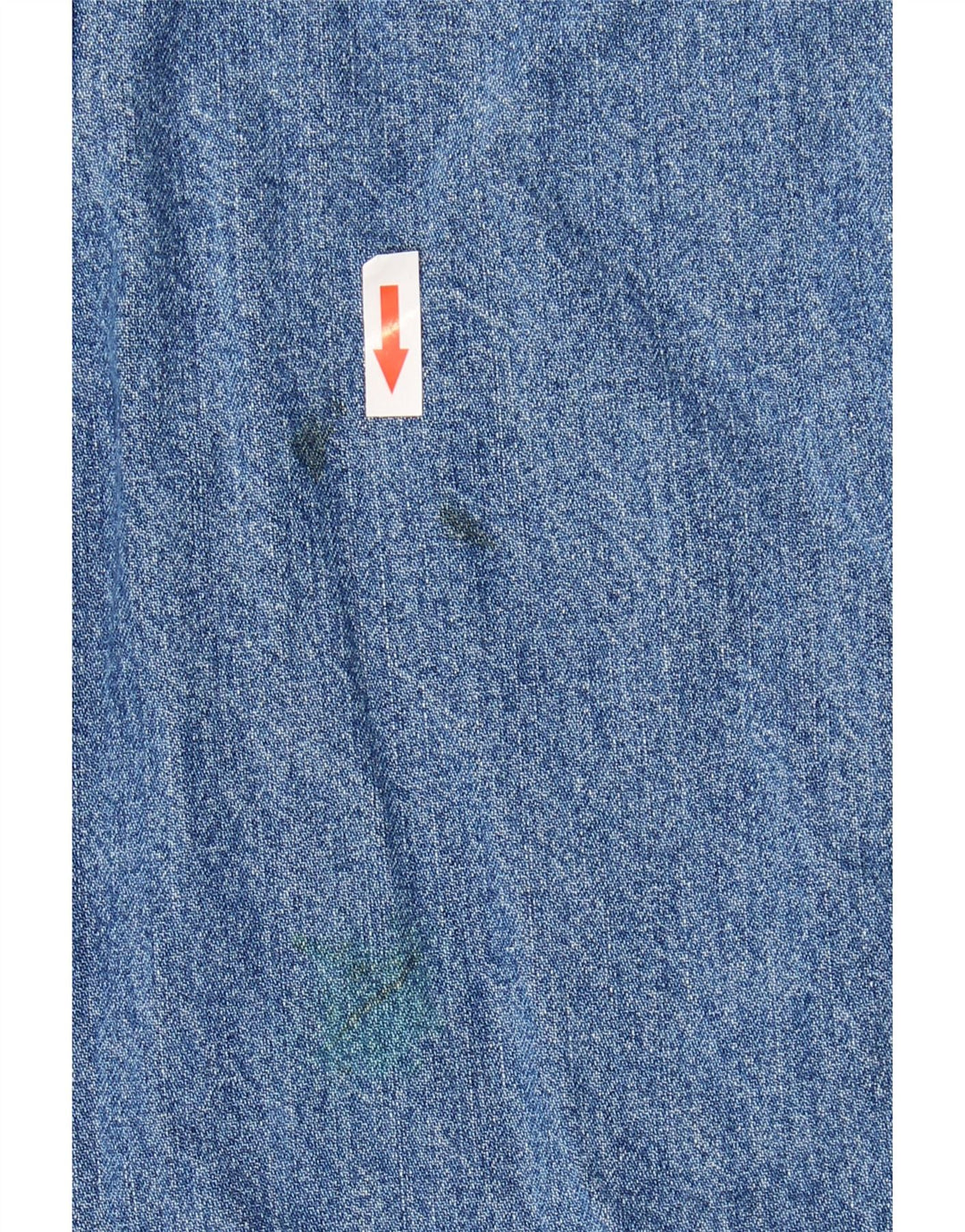 Dżinsy damskie w stylu vintage, rozmiar 10/12, średnie W28 L25, niebieska bawełna