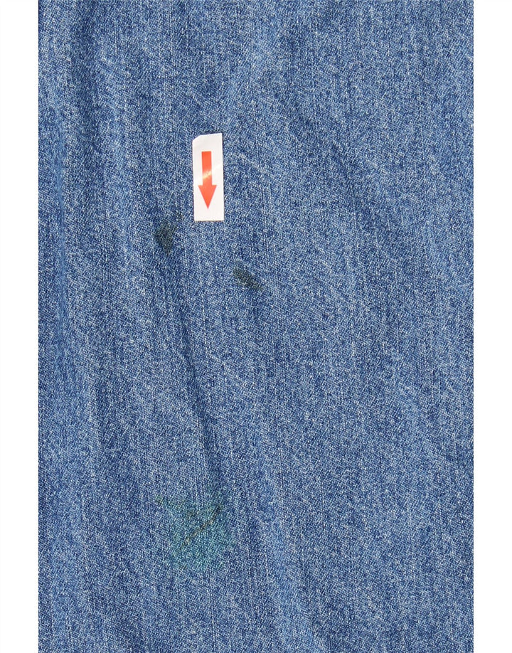 Dżinsy damskie w stylu vintage, rozmiar 10/12, średnie W28 L25, niebieska bawełna