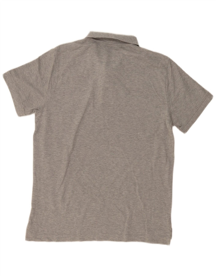 Męska koszulka polo NIKE, duża, szara, bawełniana