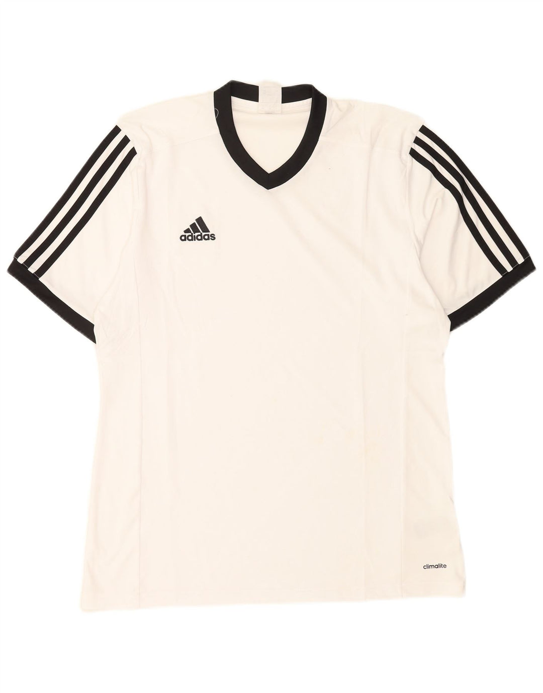 Adidas Męska koszulka Climalite Top, duża, biała, z poliestru