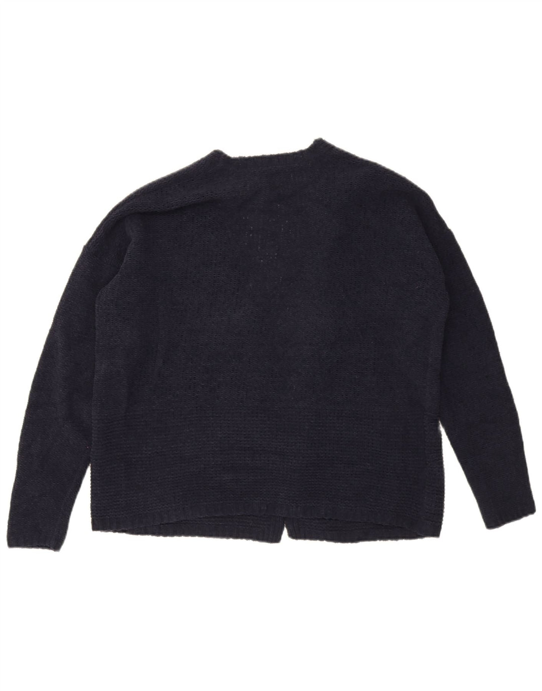 Marks & Spencer Damski sweter rozpinany UK 14, średni granatowy