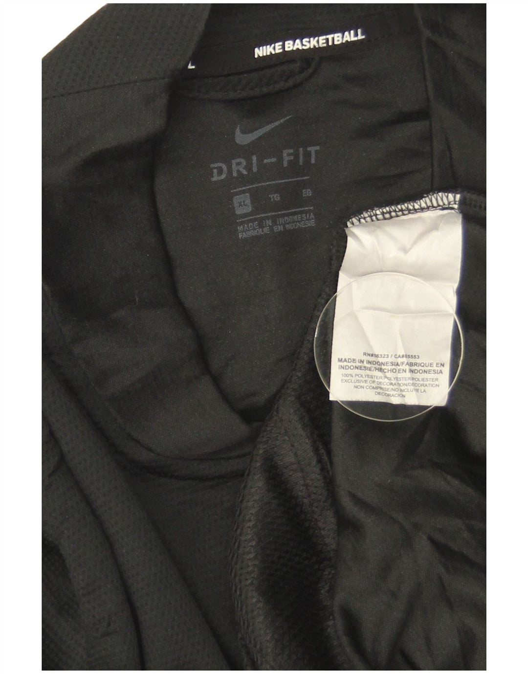 Męska kurtka dresowa Nike Dri Fit XL, czarna, poliestrowa