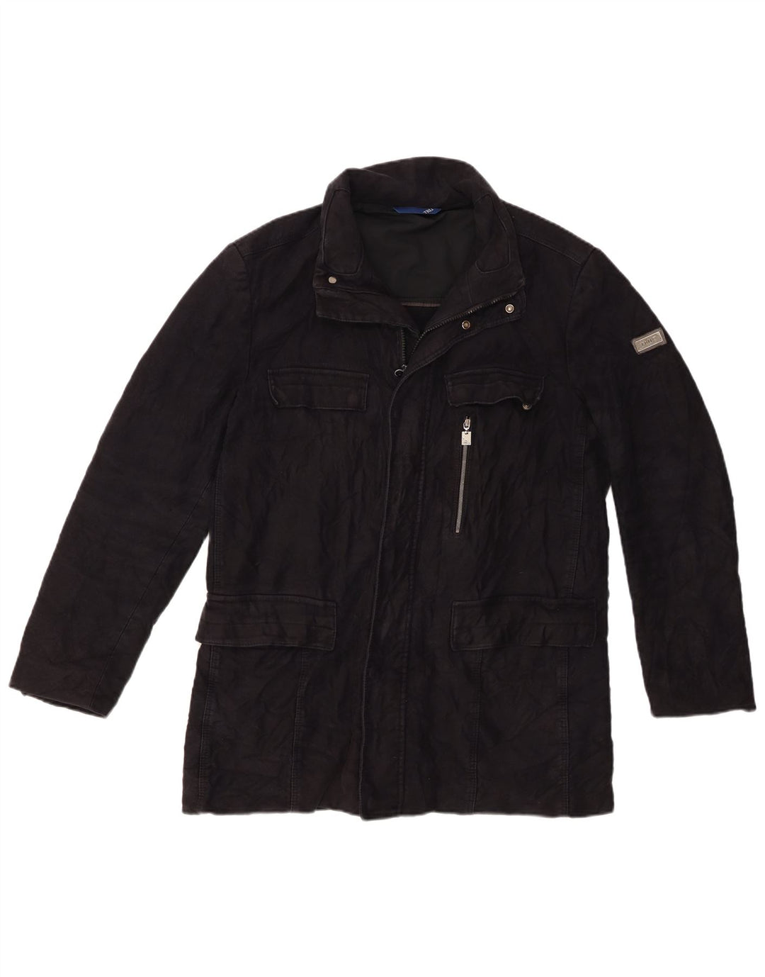 Męska kurtka użytkowa Trussardi IT 52 XL w kolorze czarnym