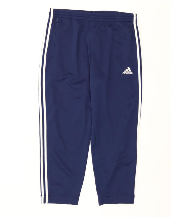 Męskie spodnie dresowe Adidas UK 46/48 XL Granatowy poliester
