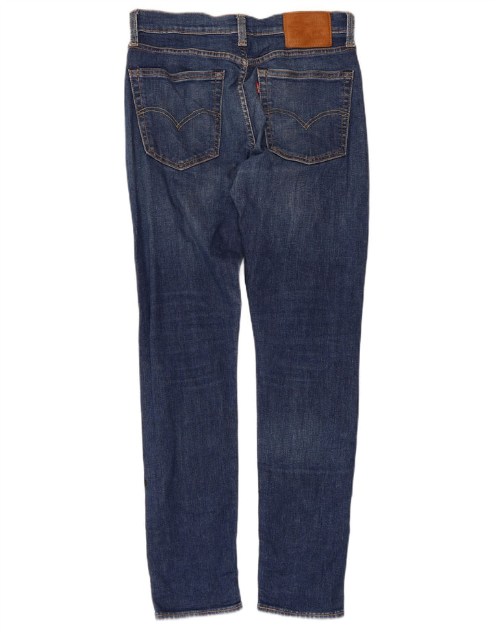 Męskie jeansy Levi's 519 Slim W31 L32 Niebieska bawełna