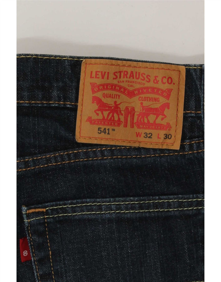 Męskie jeansy Levi's 541 Tapered W32 L27 Niebieska bawełna