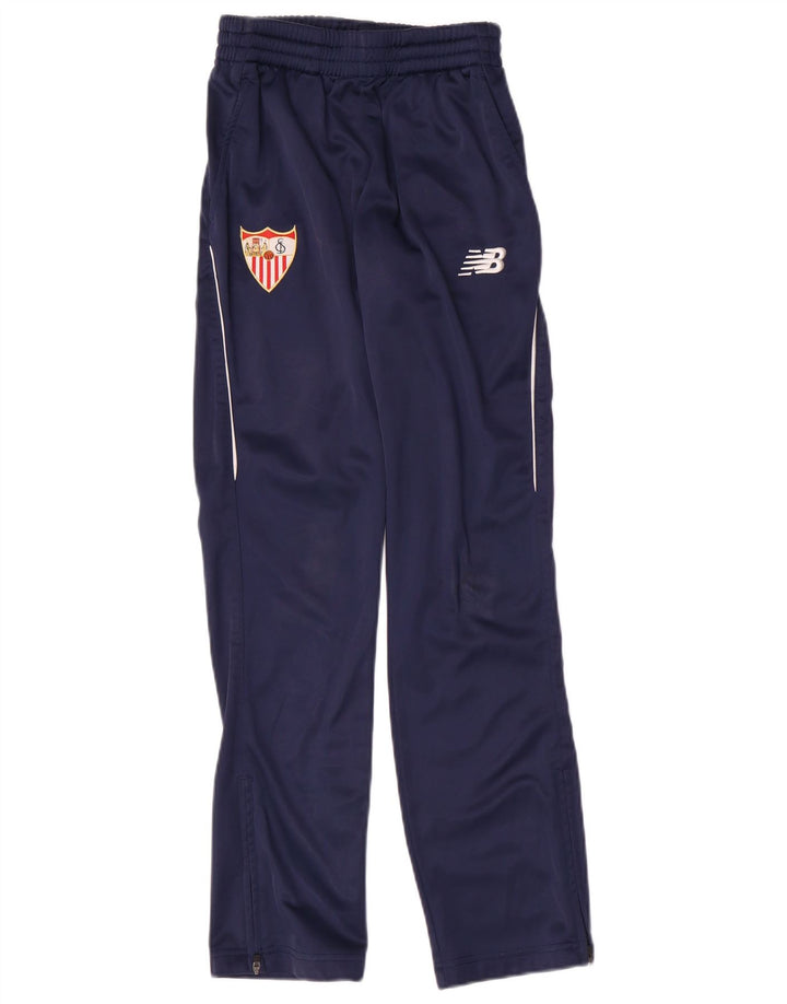 New Balance Boys Tracksuit Trousers 10-11 Years Large  Navy Blue Polyester