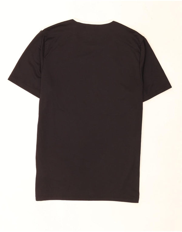 Męska koszulka Adidas Aeroready Top, średni czarny poliester