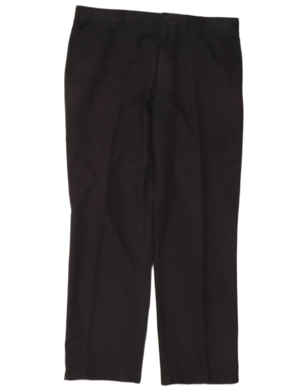 Męskie spodnie typu chino NIKE Dri Fit W36 L32, czarny poliester