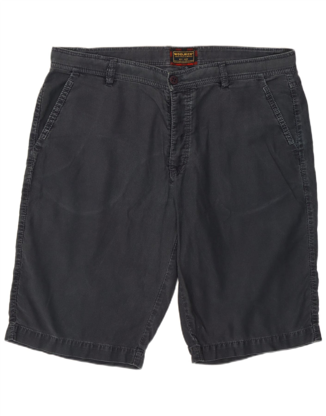 Męskie spodenki chino Woolrich W38 XL, szara bawełna