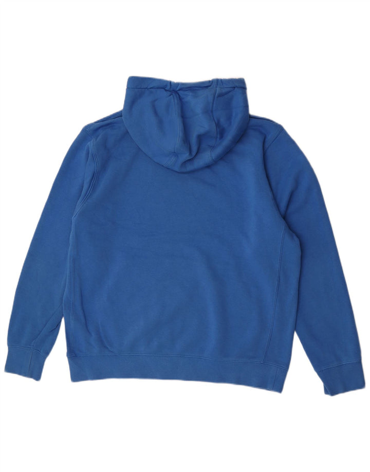 Męski sweter z kapturem Nike, duży, niebieski, bawełniany