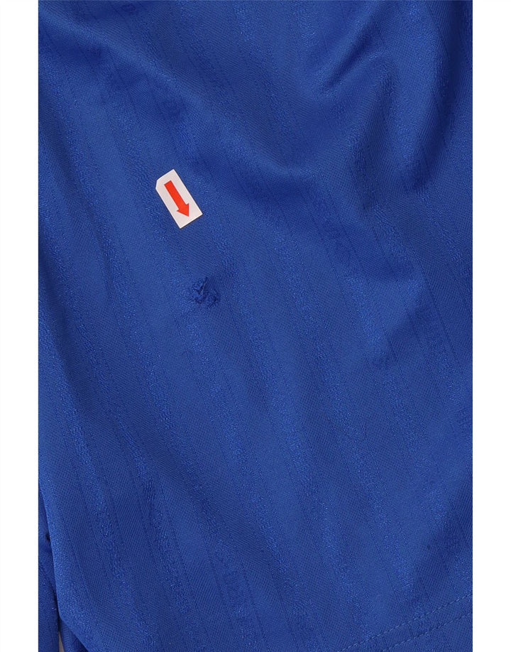 Męskie spodenki sportowe UMBRO, duże, niebieskie, poliestrowe