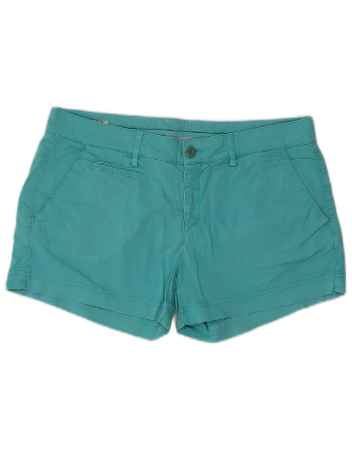 US Polo Assn. Damskie spodenki W31 Średnio turkusowa bawełna