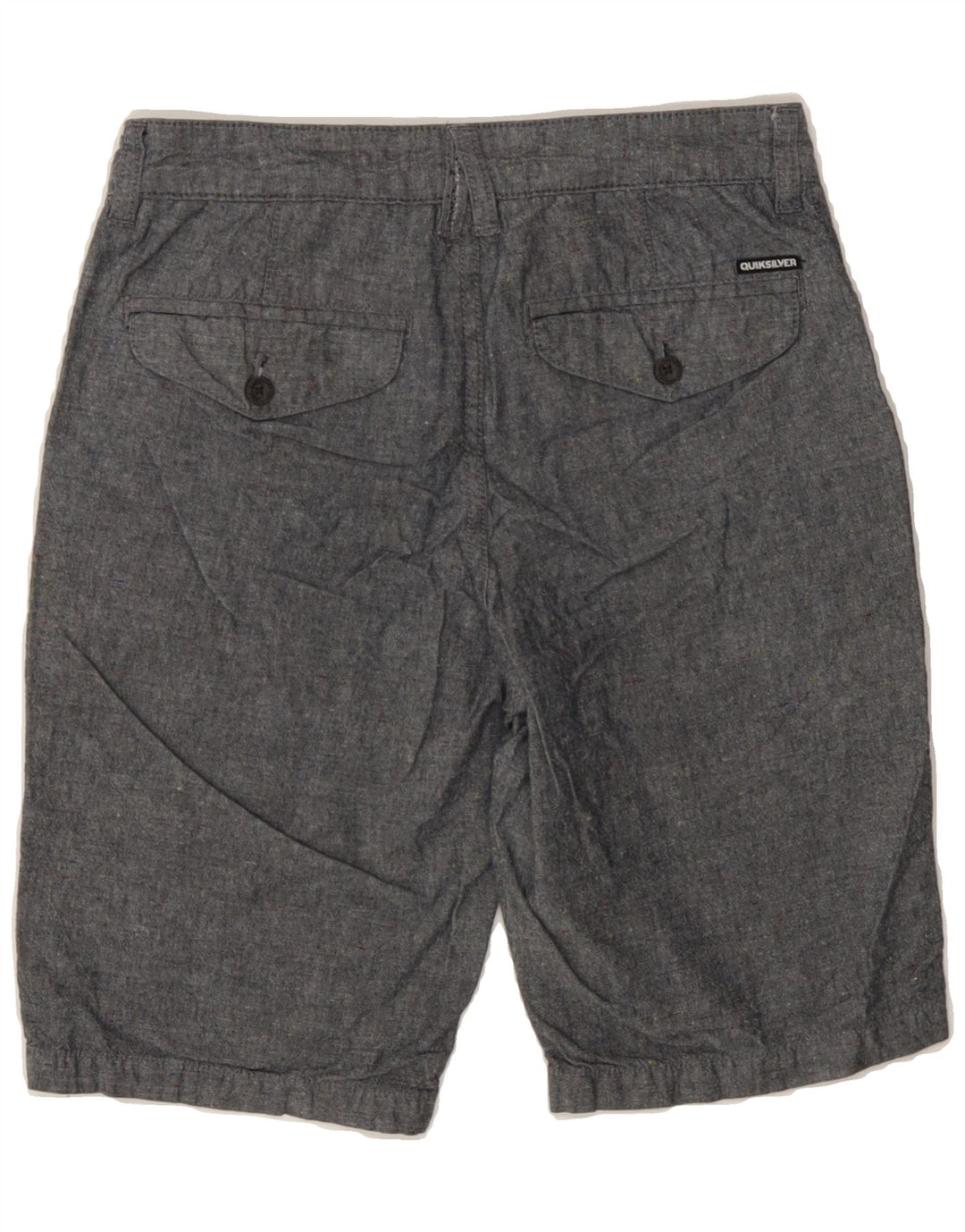 QUIKSILVER Womens Chino Shorts W26 Small Grey Cotton Vintage Quiksilver and Second-Hand Quiksilver from Messina Hembry 