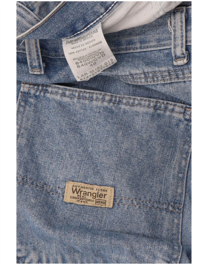 Męskie spodenki jeansowe WRANGLER Cargo W40 XL, niebieskie, bawełniane