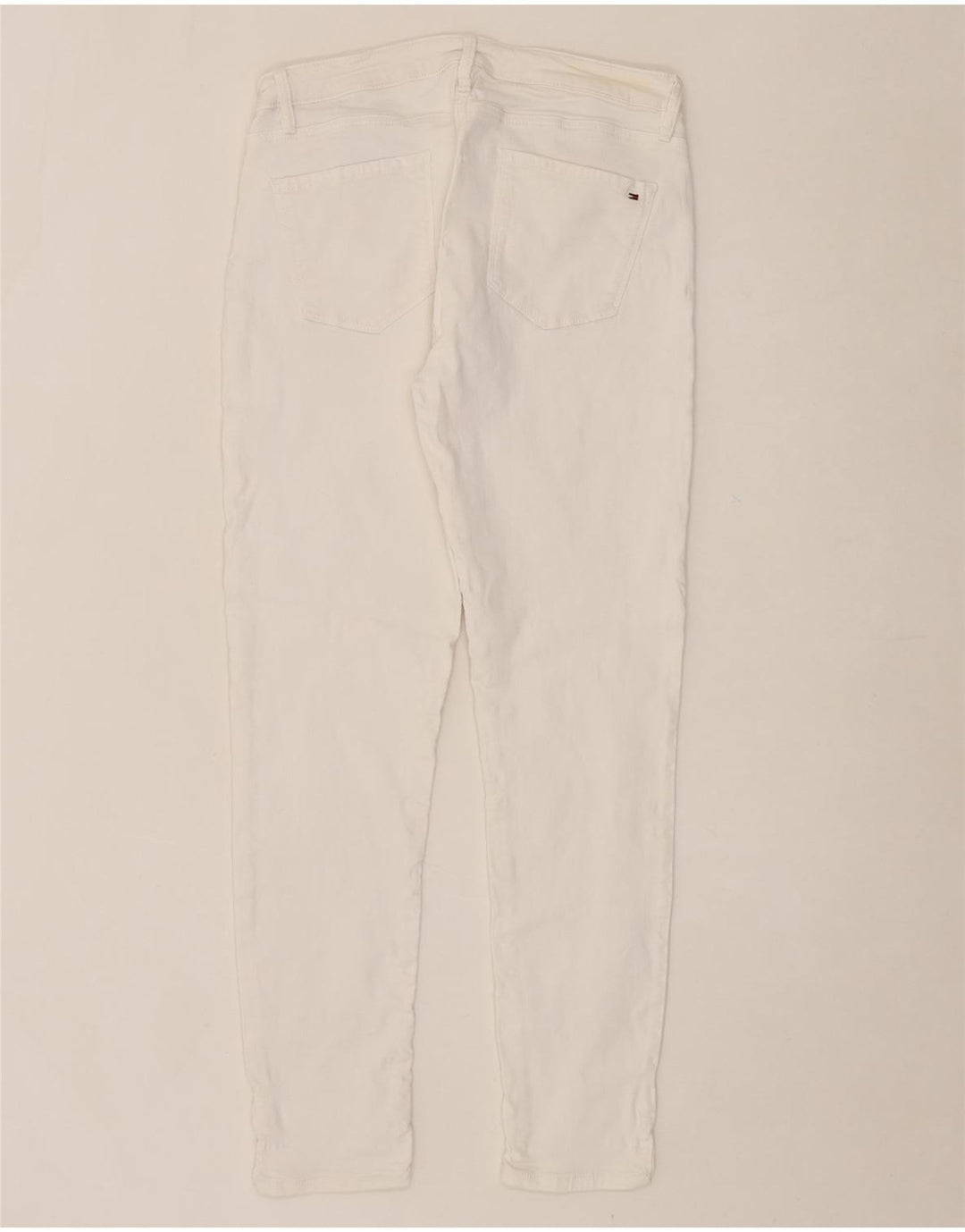 TOMMY HILFIGER Womens Como Jegging Jeans W32 L28 White Cotton Vintage Tommy Hilfiger and Second-Hand Tommy Hilfiger from Messina Hembry 