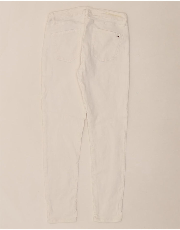 TOMMY HILFIGER Womens Como Jegging Jeans W32 L28 White Cotton Vintage Tommy Hilfiger and Second-Hand Tommy Hilfiger from Messina Hembry 