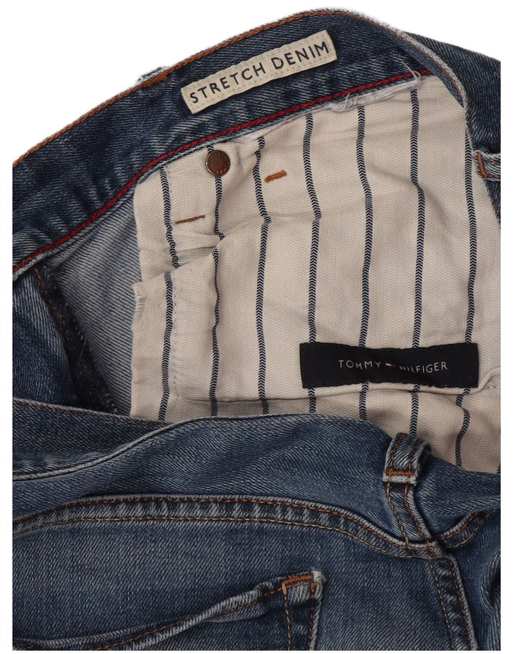 Męskie proste dżinsy Tommy Hilfiger W34 L32 niebieskie