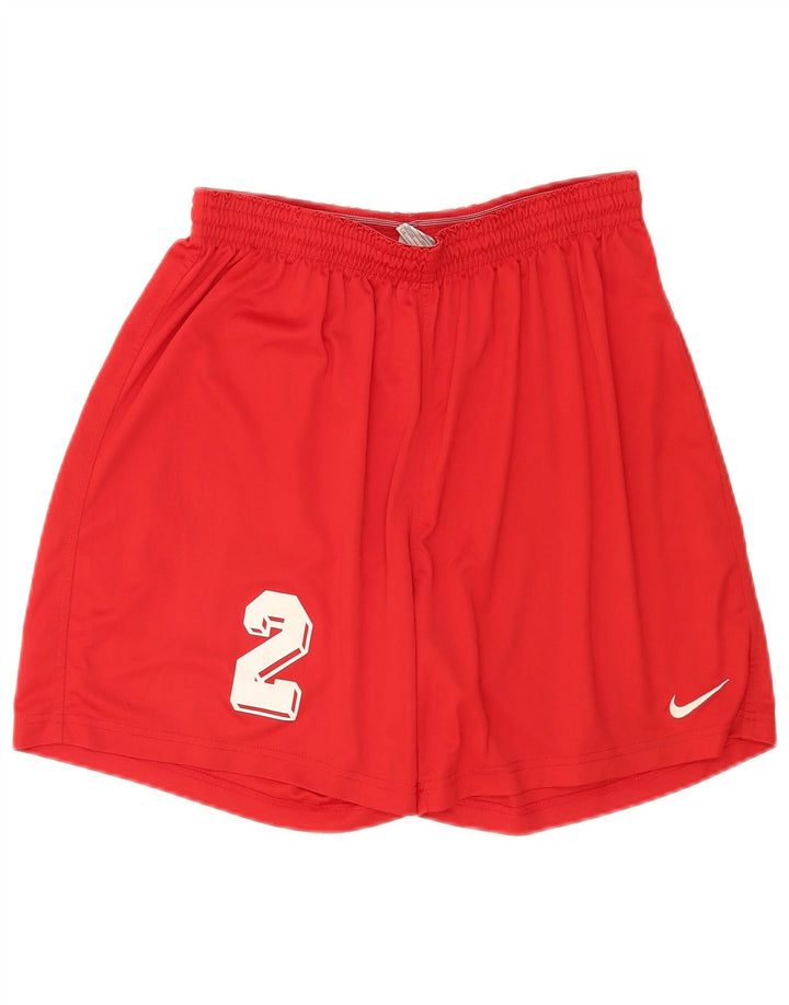 Męskie spodenki sportowe Nike Graphic XL, czerwone, poliestrowe