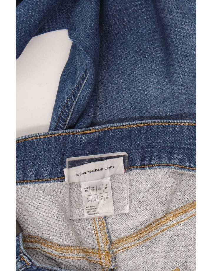 Damskie jeansy Reebok Skinny W28 L28 Niebieskie