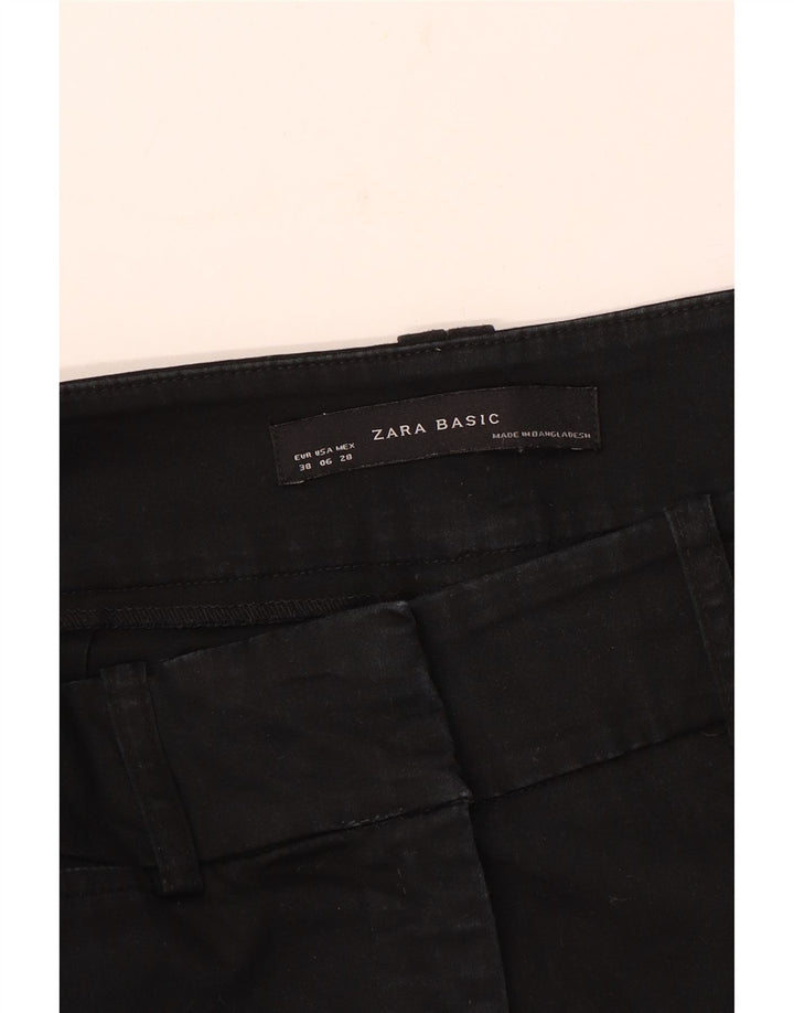 Krótkie spodnie damskie Zara EU 38 Small W28 L24 Czarne