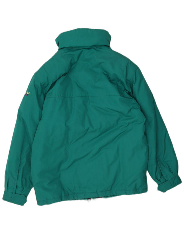 Męska ocieplana kurtka z kapturem Fila IT 46 Small Green Polyester