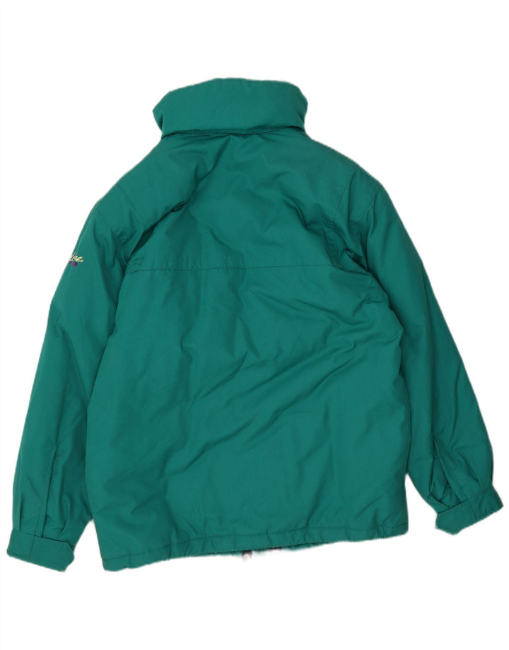 Męska ocieplana kurtka z kapturem Fila IT 46 Small Green Polyester