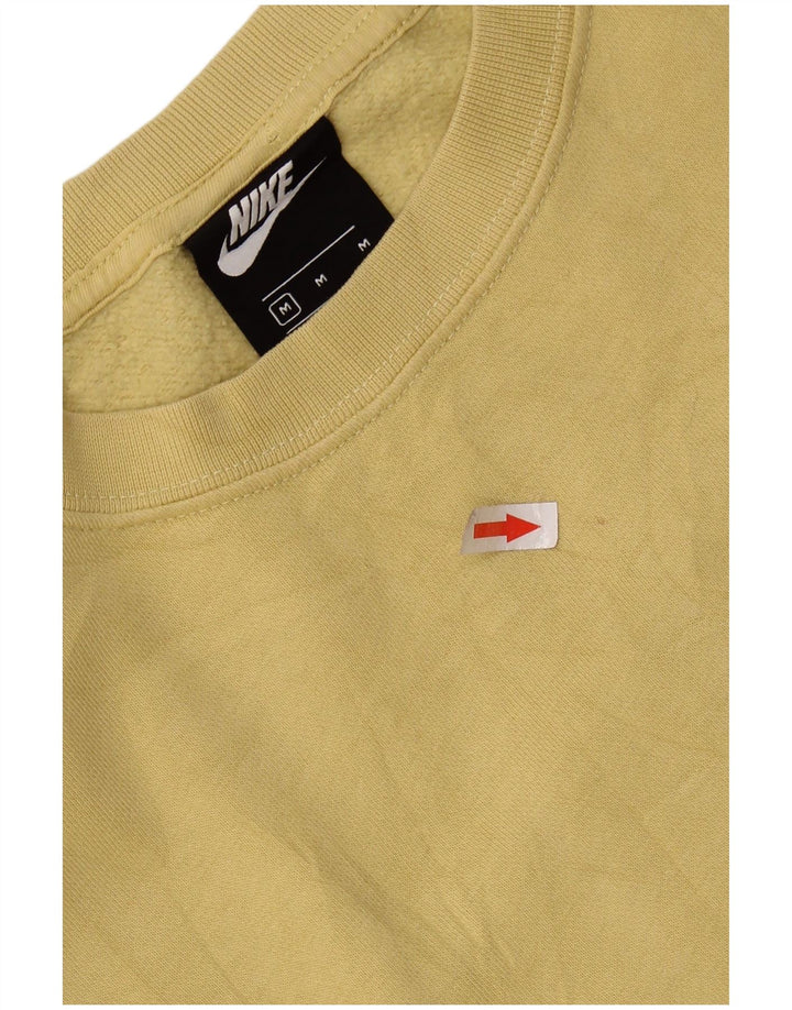 Damska bluza dresowa NIKE Crop Oversize UK 14, średnia bawełna khaki