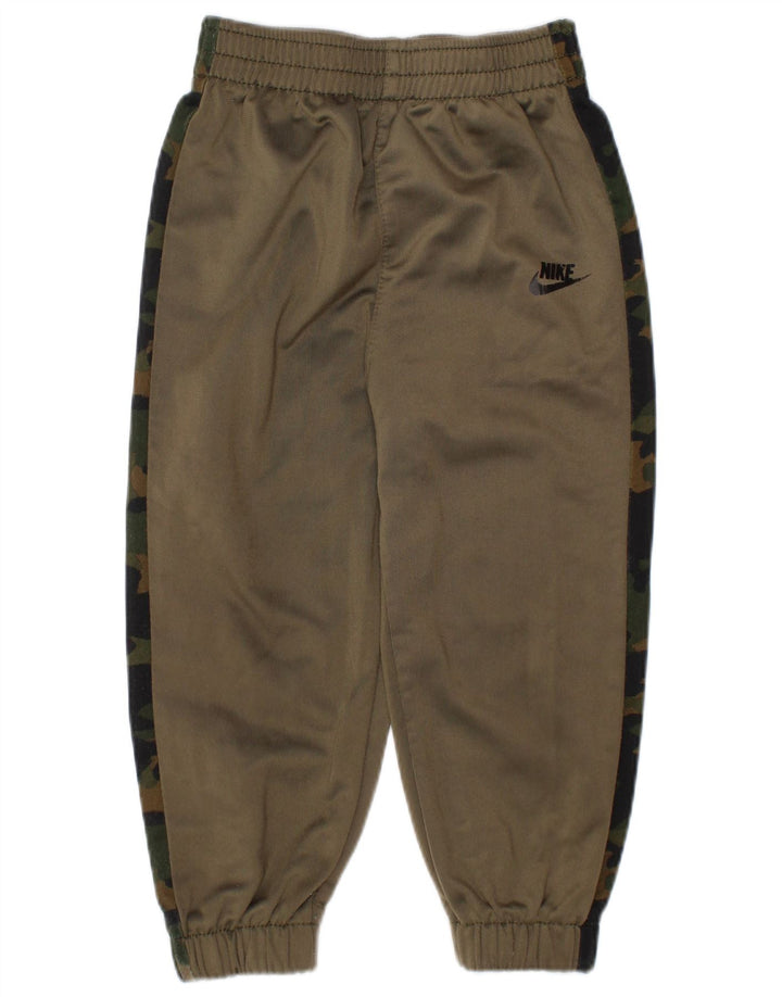 Spodnie dresowe NIKE Baby Boys Joggers 18-24 miesięcy Khaki, kamuflaż