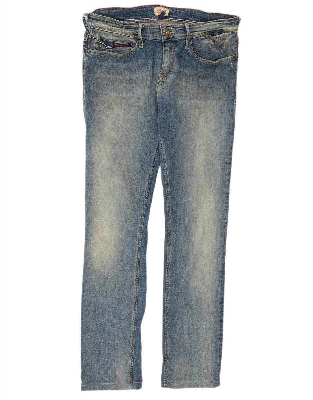 Damskie jeansy Slim Tommy Hilfiger W33 L29 Niebieskie bawełniane