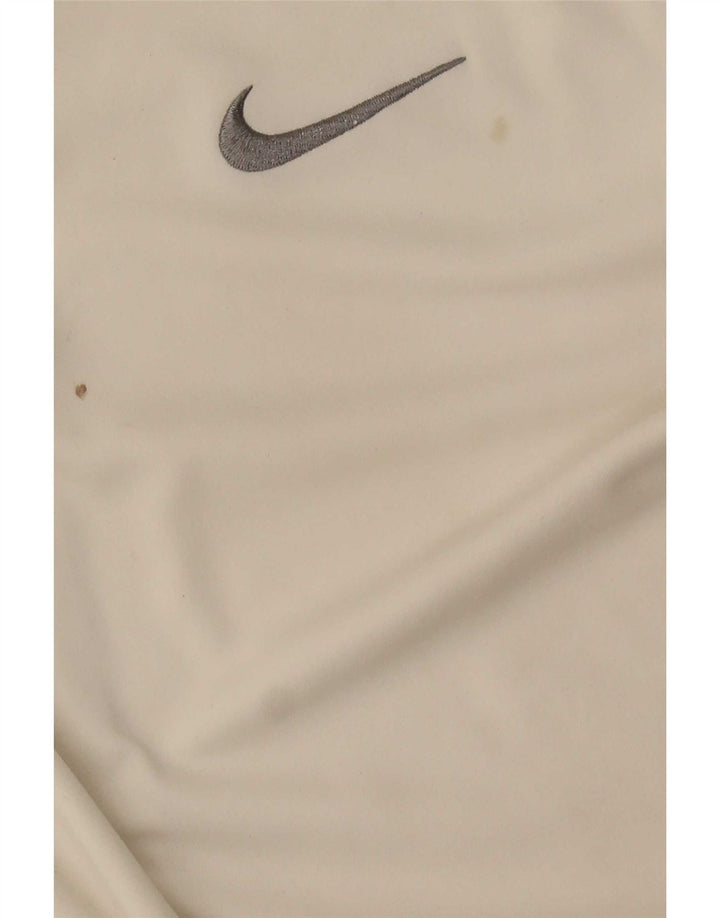 Męski T-shirt Nike, duży, biały, poliester