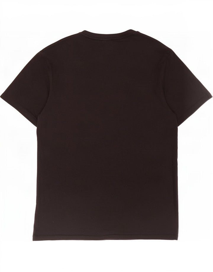 Męski T-shirt z grafiką Levi's, duży, czarny, bawełniany