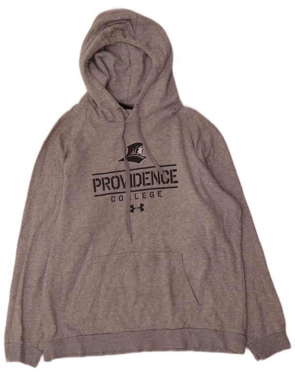 Męska bluza z kapturem Under Armour Providence College Graphic XL, szara, bawełniana