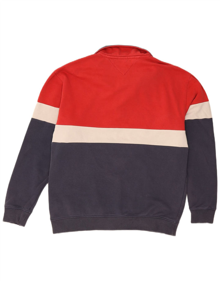 Męska bluza dresowa Tommy Hilfiger o swobodnym kroju, średnia, wielobarwna