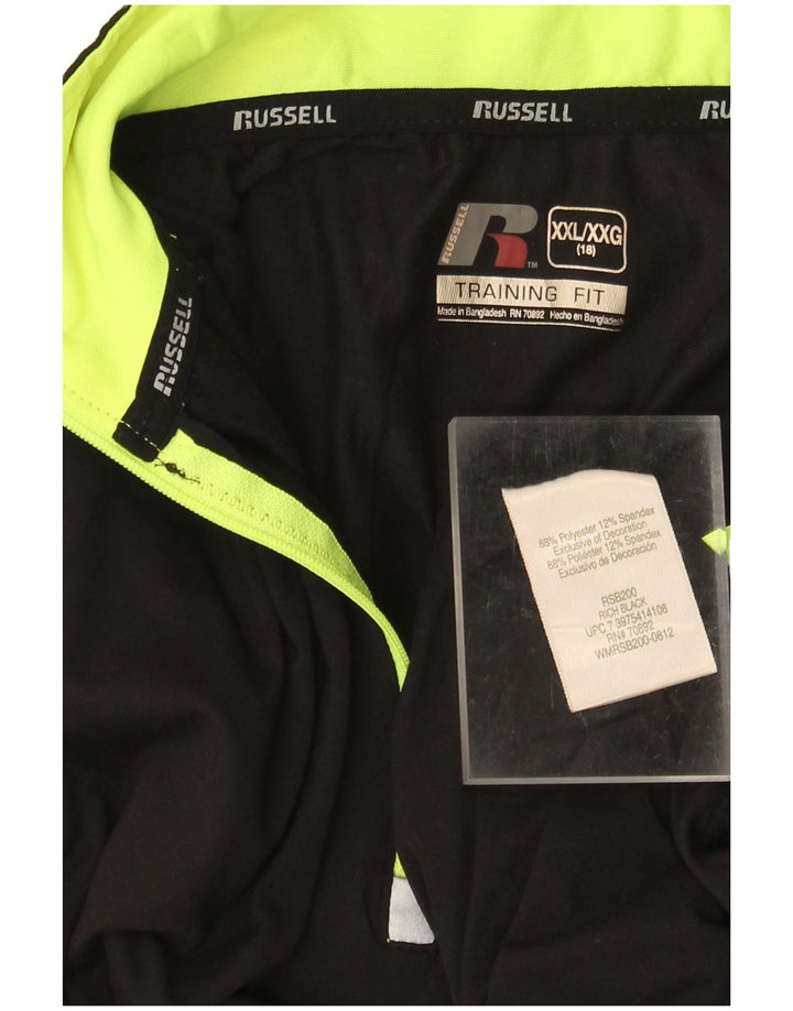 Bluza chłopięca RUSSELL ATHLETIC, dresowa, 15-16 lat, 2XL, czarna