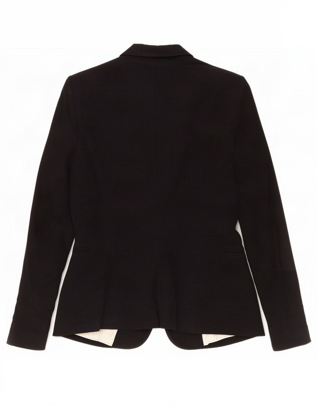 Damska marynarka Zara zapinana na 1 guzik UK 8 Small Black Acetate