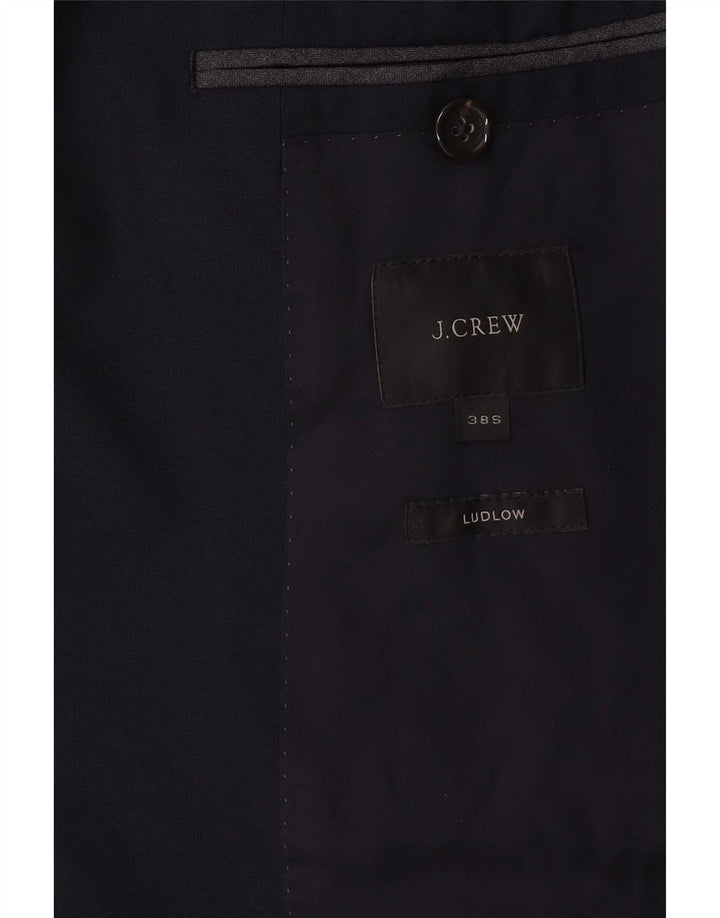J. Crew Męska marynarka Ludlow zapinana na 2 guziki UK 38 Średni granatowy nylon