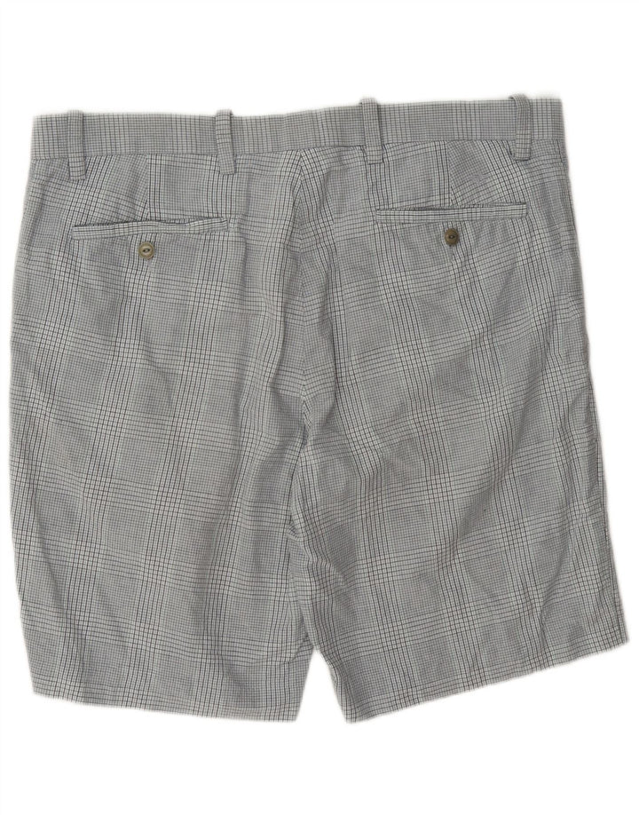 Męskie spodenki chino Dockers W38 XL, bawełniana szara krata
