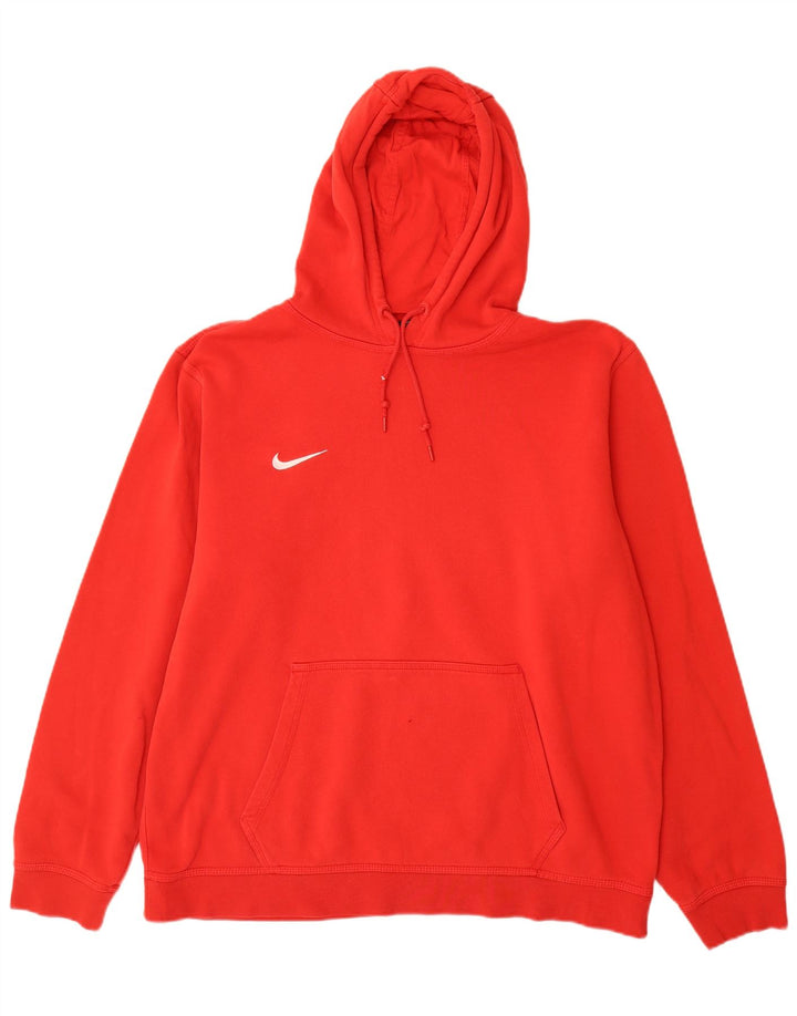 Męska bluza z kapturem Nike XL, czerwona, bawełniana