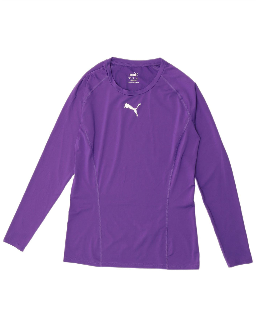 Damska koszulka Puma z długim rękawem, UK 18 XL, fioletowa, poliestrowa