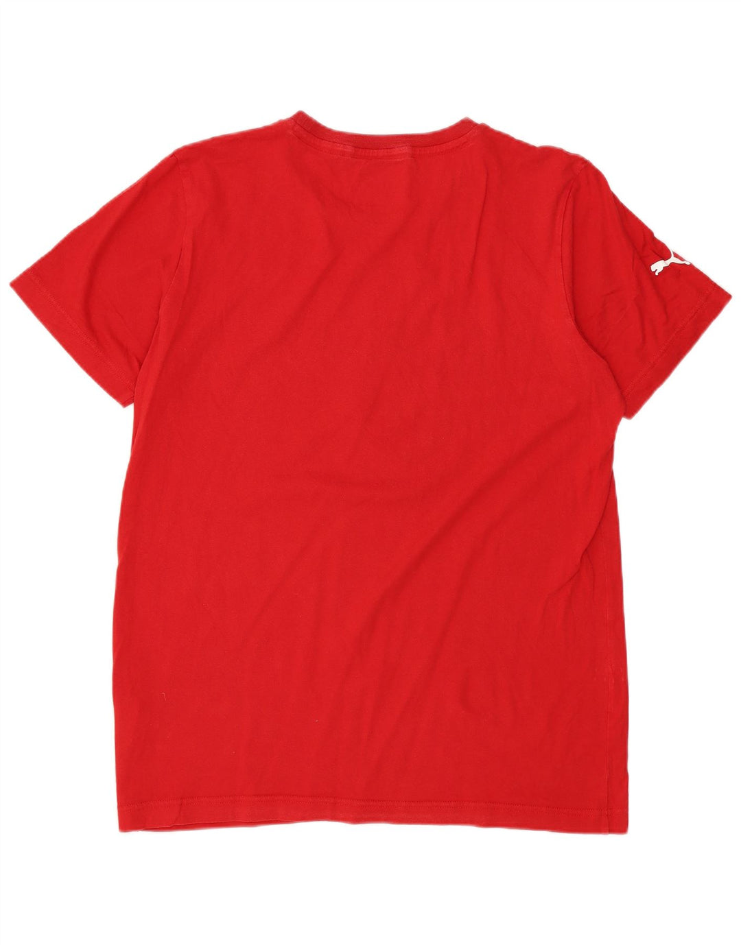 Męski T-shirt PUMA Ferrari z grafiką, mały, czerwony