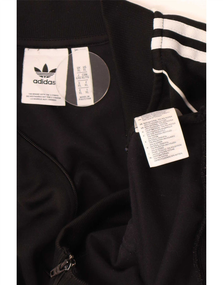 Adidas Męska bluza dresowa XL Czarny poliester