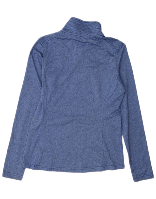 Top damski dresowy The North Face UK 10 Small Blue Flecked
