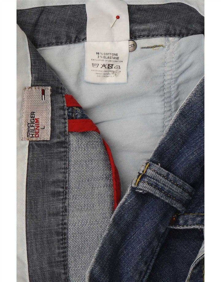 Damska spódnica dżinsowa Tommy Hilfiger duża W36 niebieska bawełna