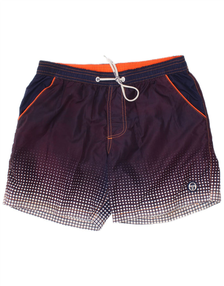 Chłopięce spodenki kąpielowe Sergio Tacchini 13-14 lat, granatowe w cętki