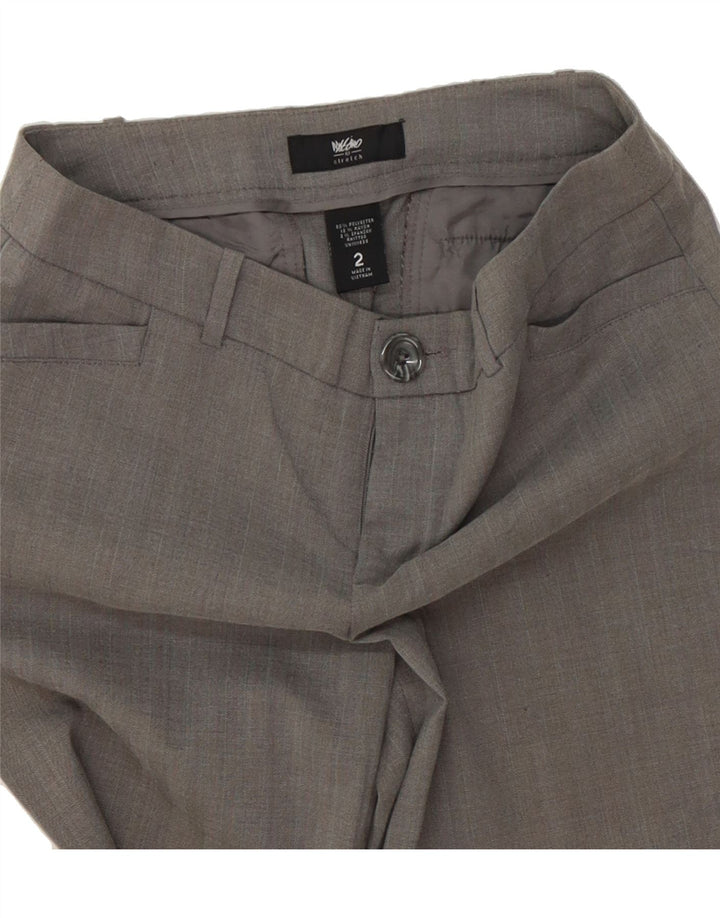 MOSSIMO Womens Bootcut Casual Trousers US 2 XS W30 L32 Grey Polyester Vintage Mossimo and Second-Hand Mossimo from Messina Hembry 