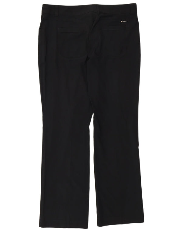 Damskie spodnie golfowe Nike Golf Bootcut UK 14 Medium W34 L31 Czarne