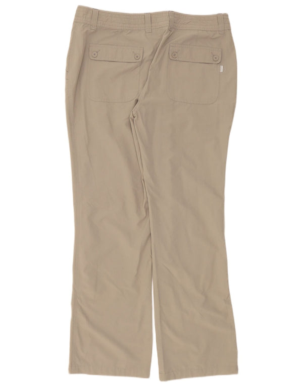 Damskie proste spodnie Rohan UK 16 Large W38 L32 Beżowy poliamid