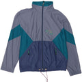 GREAT ESCAPES Mens Tracksuit Top Jacket XL Blue Colourblock Vintage Great Escapes and Second-Hand Great Escapes from Messina Hembry 